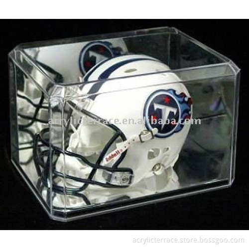 Clear Perspex Helmet Display Case